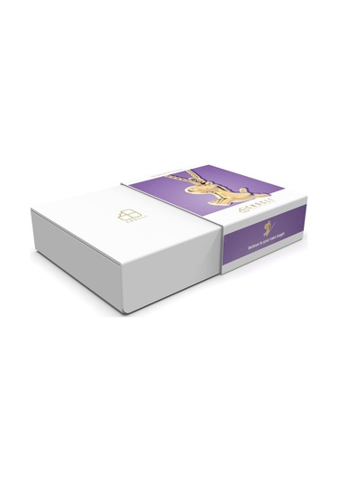 Chocli 18 Ayar Altın Kaplama Uçan Unicorn Kolye