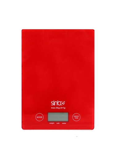 Cam Mutfak Tartısı Terazi Lcd Ekran 5kg/1gr Pilli Cr2032 Gr/oz/ml/ıb Ölçüm Sks-4519 5365 Çok Renkli