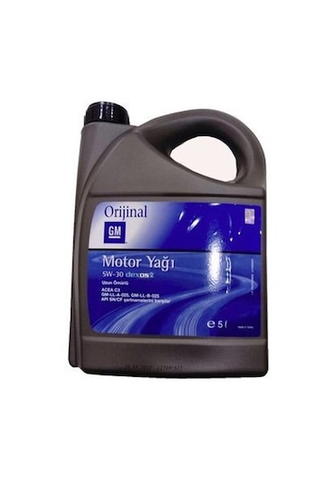 Motor Yağı 5W30 5 LT Dexos 2 Tam Sentetik GM-100312