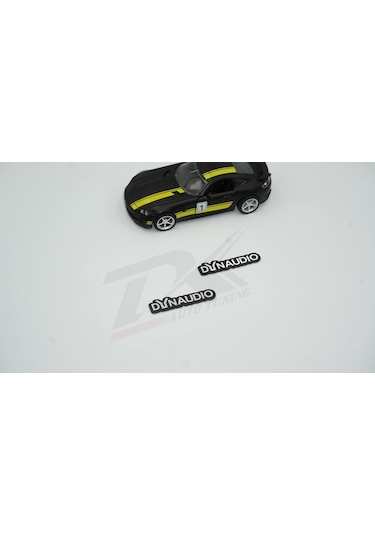 Dynaudio Logo Hoparlör Krom Metal 3M Logo Amblem 2 Li Set N11.4293