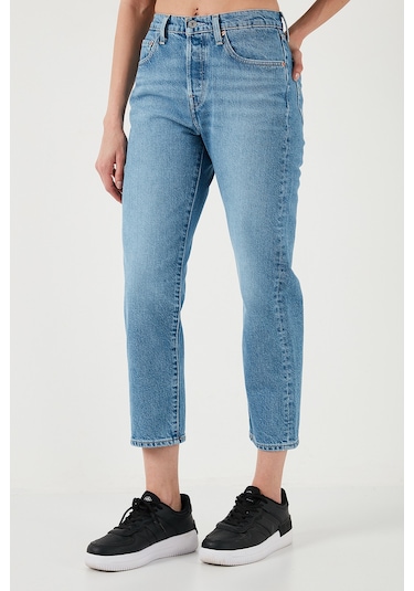 Levi's Bayan Kot Pantolon A7739-0018 Mavi Mavi
