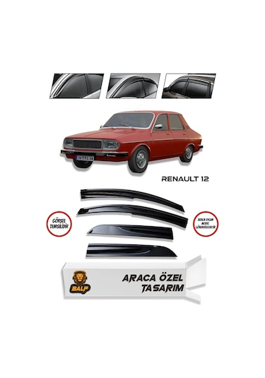 Renault Toros Cam Rüzgarlığı 4 Lü Takım