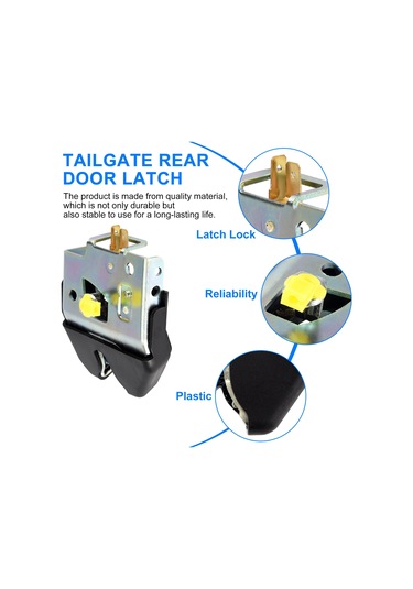 Bagaj Kapağı Arka Kapı Mandalı Kilit Aktüatörü Honda Civic 01-04'e Uygun