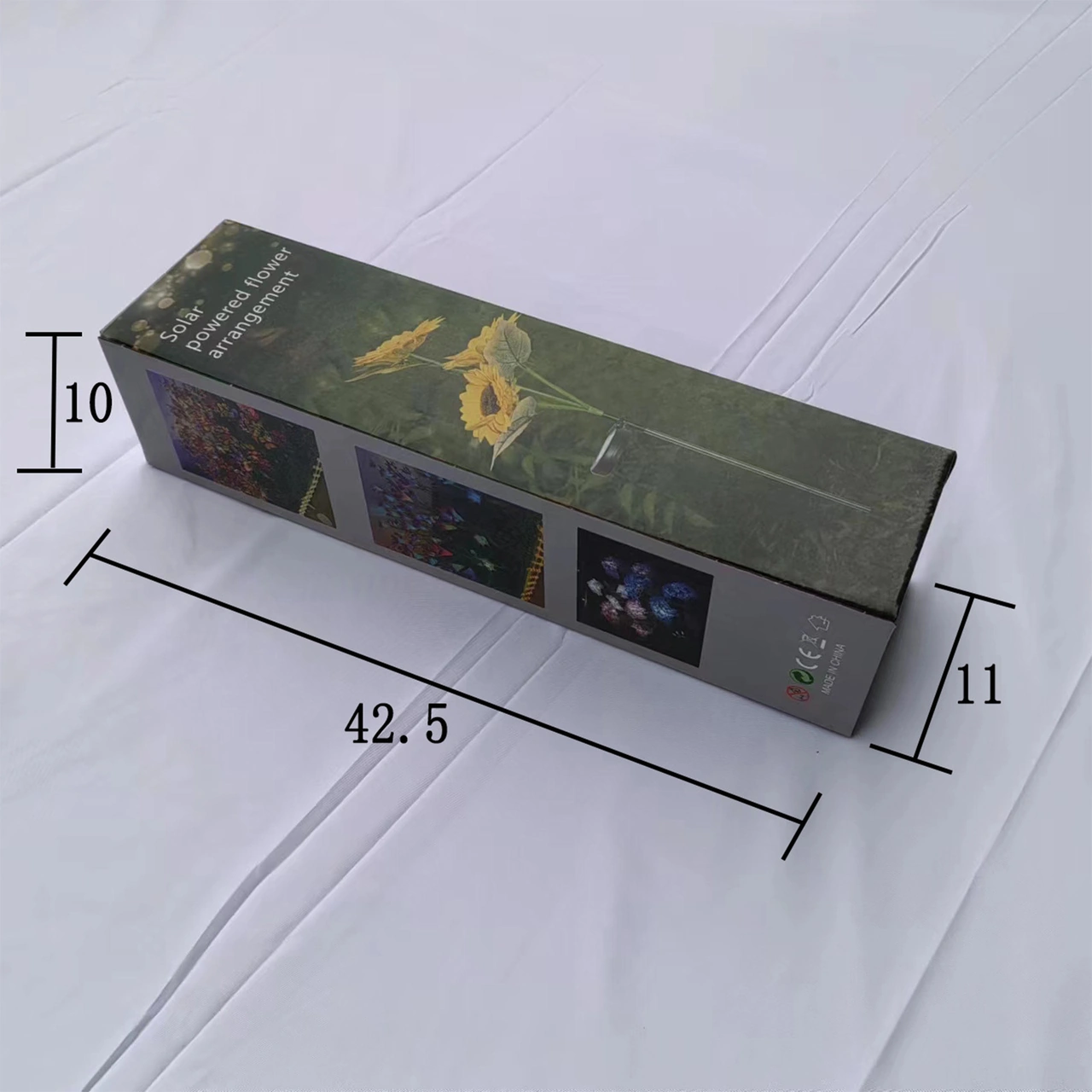 Moveevo Güneş Enerjili Led Renkli Kelebek Bahçe Aydınlatması, Ip65 Su Geçirmez, 600mah Batarya, Çim Üstü Dekoratif Işık - Tekli Paket Çok Renkli