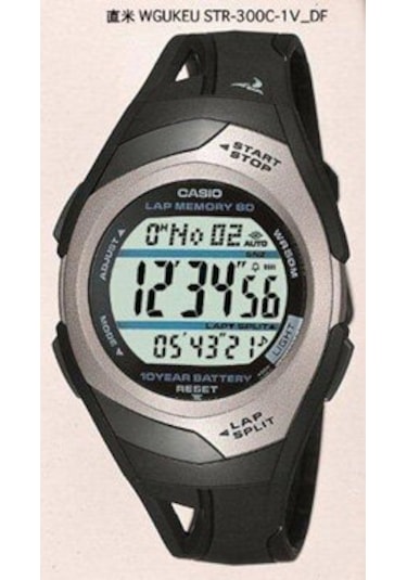 Casio Str-300c-1vdf Spor Kadın Kol Saati Gri