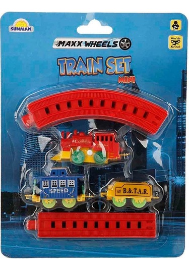 2559 Maxx Wheels Mini Tren Seti 11 Parça-Sunman