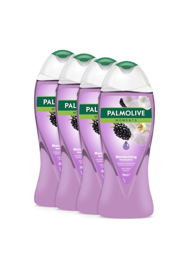Palmolive Moments Böğürtlen ve Orkide Özleriyle Nemlendirici Banyo ve Duş Jeli 4 x 500 ML