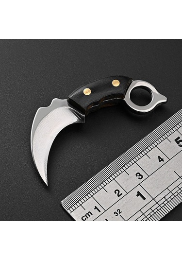 MSO Outdoor Paslanmaz Çelik Mini Pençe Çakı Siyah