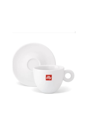 İlly Cappuccino Fincanı Ve Tabak 170 Ml Beyaz