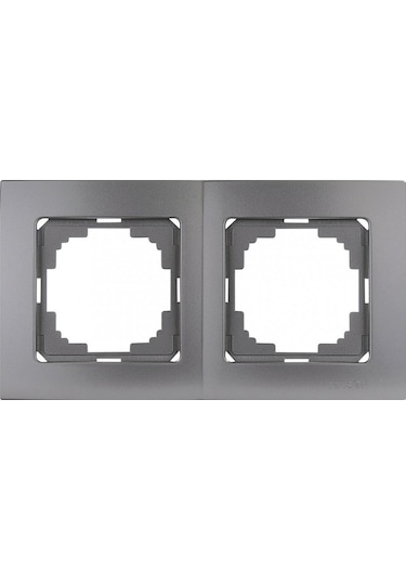 Nilson Touran Metalik Füme 2'li Çerçeve