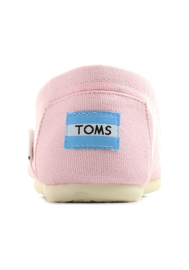 Toms Düz Pembe Kadın Bez Espadril 10004970 Pembe