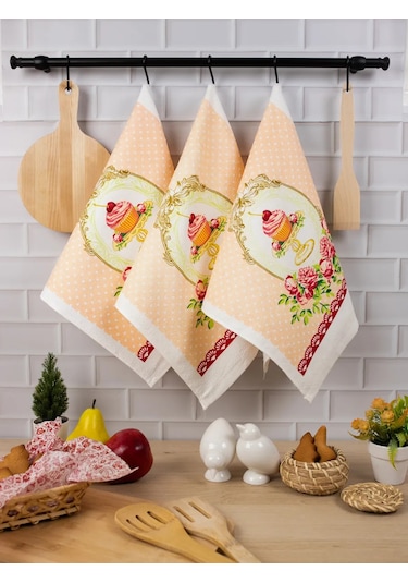 Wellness 38x63 Cm 3'lü Mutfak Tekstili Seti 204111910 Beyaz