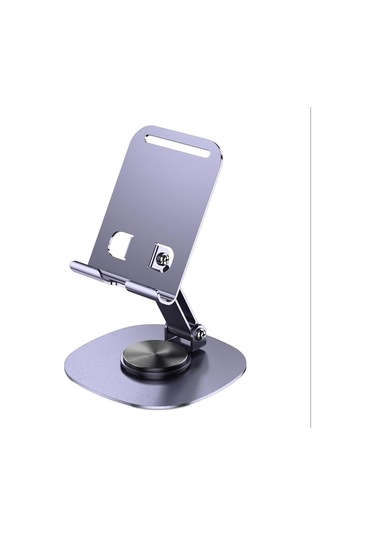 Fitplus K72 Metal 360 Döner Katlanır Masaüstü Telefon Ve Tablet Standı
