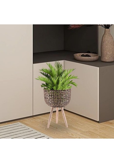 Suntek Magideal Daire Çizim Odası Için Ayaklı Saksı Ile M stil a