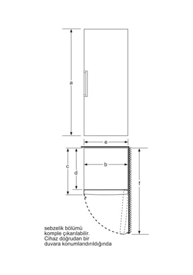 Profilo DF1033WEVV 220 L 7 Çekmeceli Dikey Derin Dondurucu