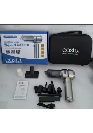 Castu Cs59 Plus Max 17000 Pa 100 Watt Şarjlı Süpürge