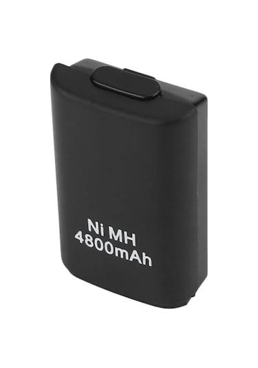 Xbox 360 Pc Uyumlu Kablosuz Analog Oyun Kolu Ve 4800mah Batarya Seti Siyah