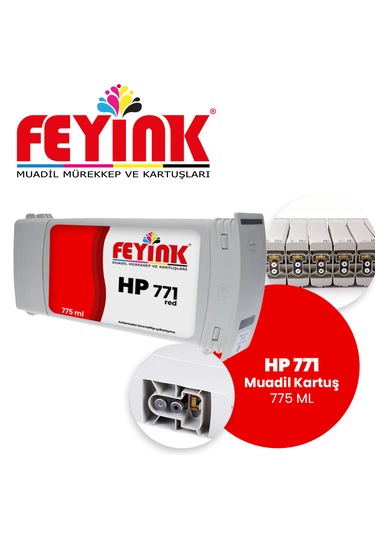 Feyink Hp 771 Cromatic Red Cr Feyink Kartuş 775ml