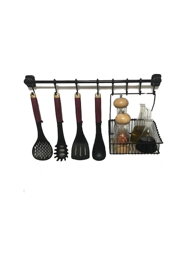 Güçlü Yapıştırma 8 Li Askı Rayı (45 cm)