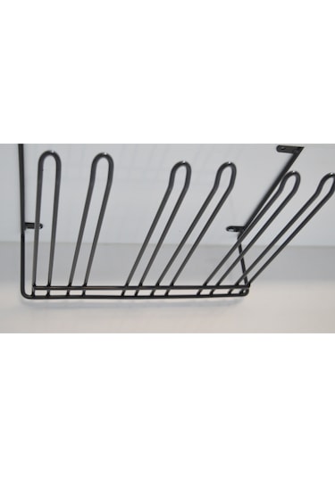 Siyah 3 Bölmeli Bar Kadehlik Bardaklık