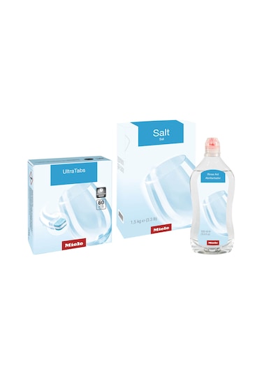 Miele Bulaşık Yıkama Deterjanı 60 Tablet + Tuz 1500 G + Parlatıcı 500 ML