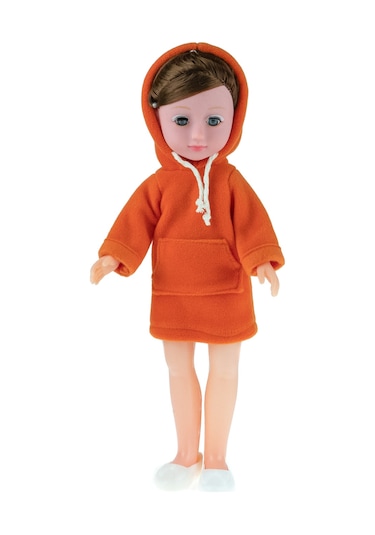 Oyuncak Bebek Elisa Kapşonlu Konuşan Bebek 42 Cm