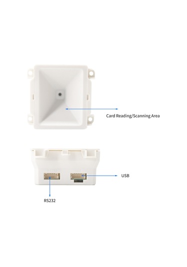 Lemestar Usb Bağlantılı 1d/2d Barkod Ve Qr Kod Okuyucu Modülü - Kapı Makinesi, Bilet Kontrol Ve Mobil Ödeme İçin