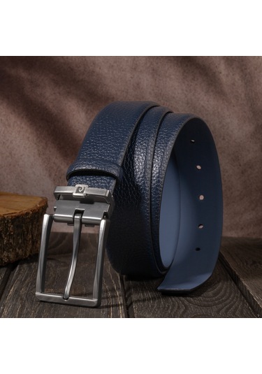 Pierre Cardin Deri Erkek Kemer En 3,5 Cm Pc100f Lacivert - Floater