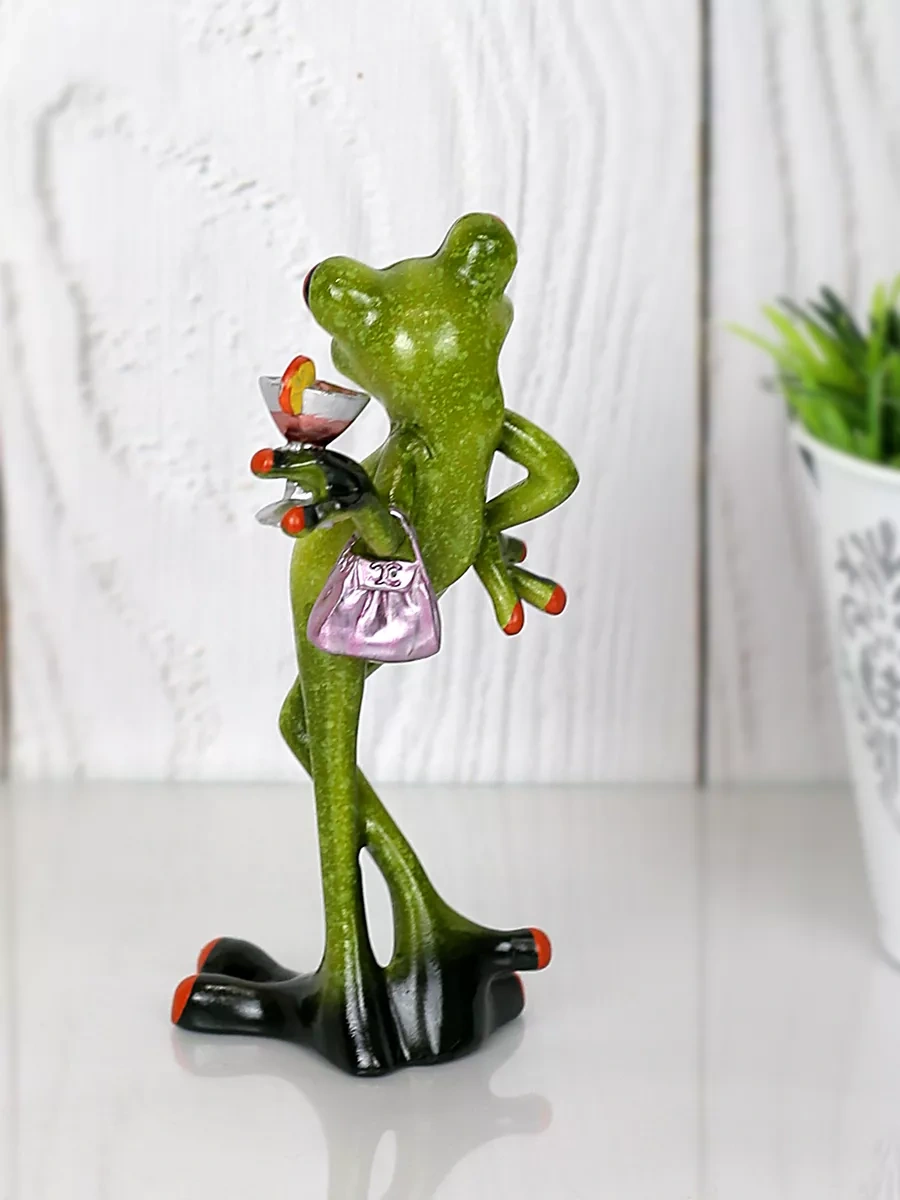 Podarok52 Kurbağa Figürlü, İç Dekor Süveniri 200363063