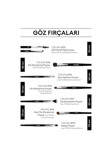 Cre'ars Foundation Brush 105