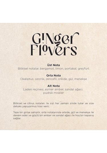 Carpex Ginger Flowers A1 Koku Kartuşu 200 ML