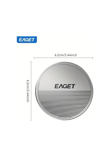 Xuweiwei Eaget Manyetik M2 Nvme Ssd Kutusu İphone Uyumlu 15 Pro Max Usb 3 2 Gen 2 10gbps Hizli Transfer Se880