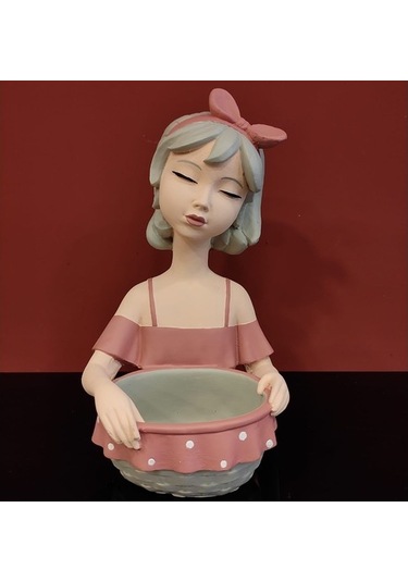 Sepetli Kız Biblo (552845928)