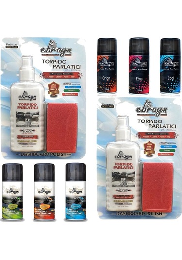 3 Adet Klima Temizleyici 2 Adet Süt Silikon 3 Adet Parfüm Ebrayn