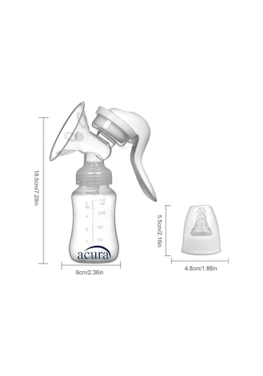 Acura Ac-3000 Masaj Ve Biberon Özellikli Manuel Göğüs Pompası