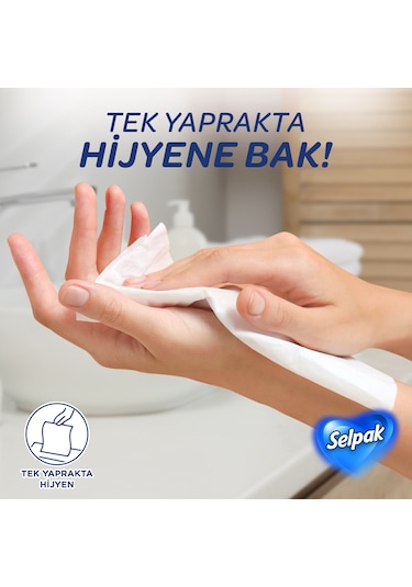 Selpak El ve Yüz Havlusu 12 x 100'lü