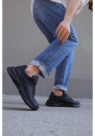 Knack Sneakers Ayakkabı 065 Siyah Taban 001