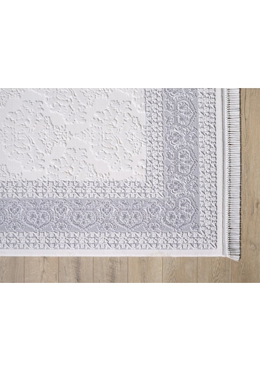 Artemis Halı Vanessa 6151A Gri Klasik Desen Makine Halısı