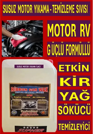 Rb Motor Rv Susuz Motor Temizleme Temizleyici Sıv 5 Lt