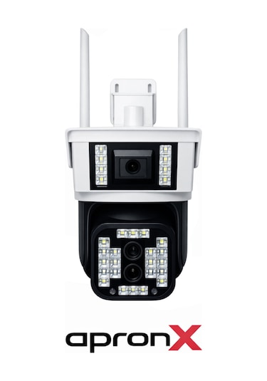 Apx-wp363oz 9mp 10x Zoom 2.8mm-12mm İki Kamera Wifi Ptz