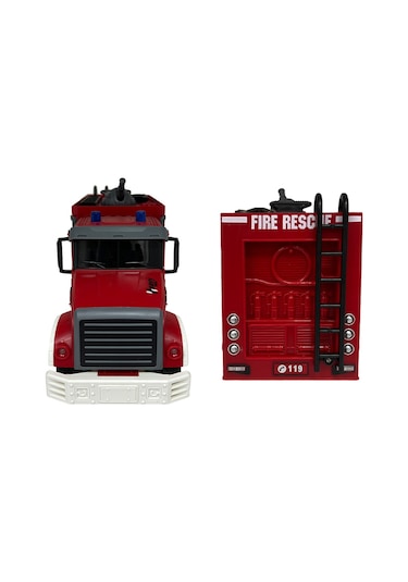 1:12 Uzaktan Kumandalı İtfaiye Kamyonu Çok Renkli