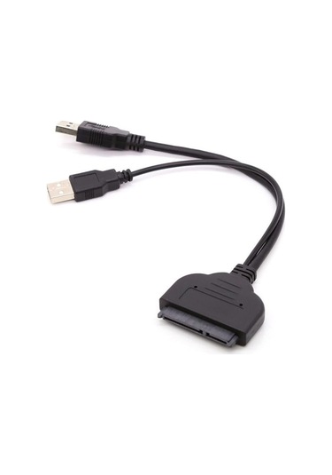 Usb Sata Kablosu Usb 3.0 - Sata 3 Adaptör Bilgisayar Kabloları Konektörleri Usb Sata Adaptör Kablo Desteği 2.5 İnç Ssd Hdd Sabit Sürücü, Siyah