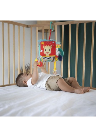 Sophie La Girafe Maxi Sensory Küp Çok Renkli