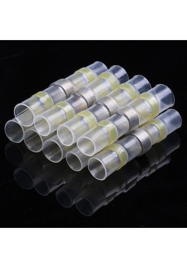 Asafe Isı Büzüşmeli, Kendinden Lehimli, Izole Konnektör 6Mm Için