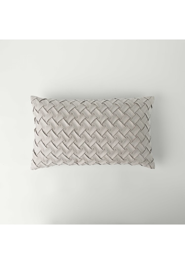 Linens Arvis 30x50 Cm Kırlent Kılıfı Gri Gri