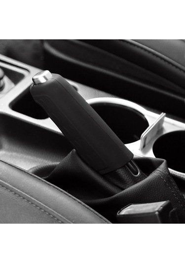 Sones Otomotiv Evrensel Silikon El Freni Kolu Kapağı Fren Kolu Dekoratif Koruyucu Kılıf, Boyut: Eğik Kol Pembe