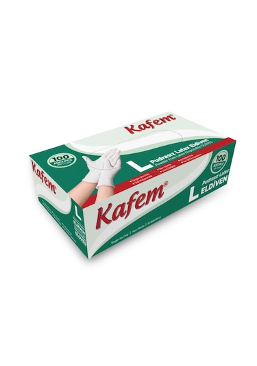 Pudrasız Latex Eldiven Kutulu 100 Adet