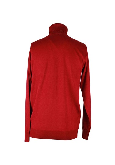 Trender Tam Balıkçı Bordo Erkek Kazak Ysn03 Bordo