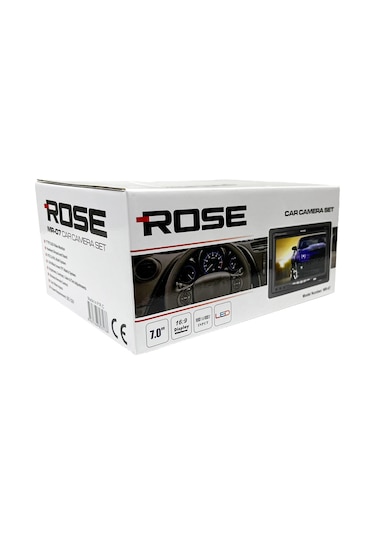 Rose Mr-07 7 Widescreen, Led Ekran Araç Kamera Seti