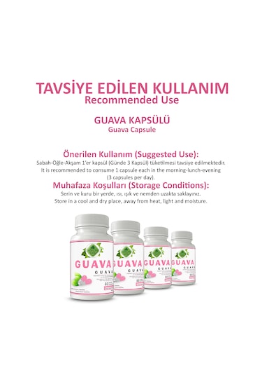 Guava Kapsül Guava Capsule